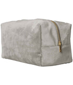 Velvet Toiletry Case - BagBase Velvet Toiletry/Accessory Case Moonstone L