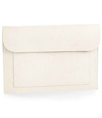 BagBase Felt Laptop Document Slip – Durable and Stylish Protection for Your Devices Soft White ONE