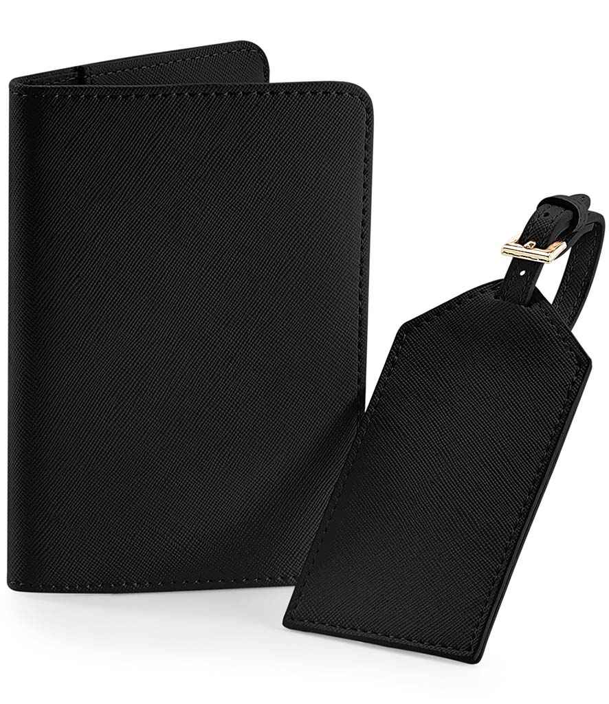 BagBase Boutique Travel Set – Stylish and Practical Travel Accessories Black ONE