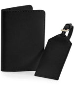 BagBase Boutique Travel Set – Stylish and Practical Travel Accessories Black ONE