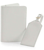 BagBase Boutique Travel Set – Stylish and Practical Travel Accessories Soft Grey ONE