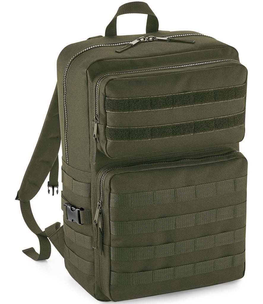 BagBase MOLLE Tactical Backpack – Durable and Practical Bags for Irish Businesses
