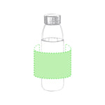 Teltox Sustainable Bottle – Eco-Friendly Glass Water Bottle with Bamboo Cap