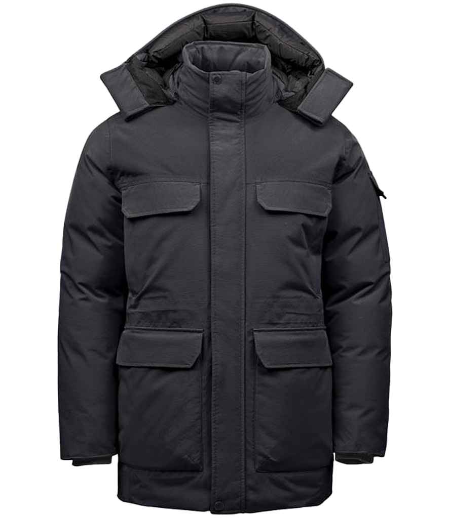 Stormtech Denali Parka Jacket – Durable Waterproof Outdoor Jacket Black/Granite 5XL