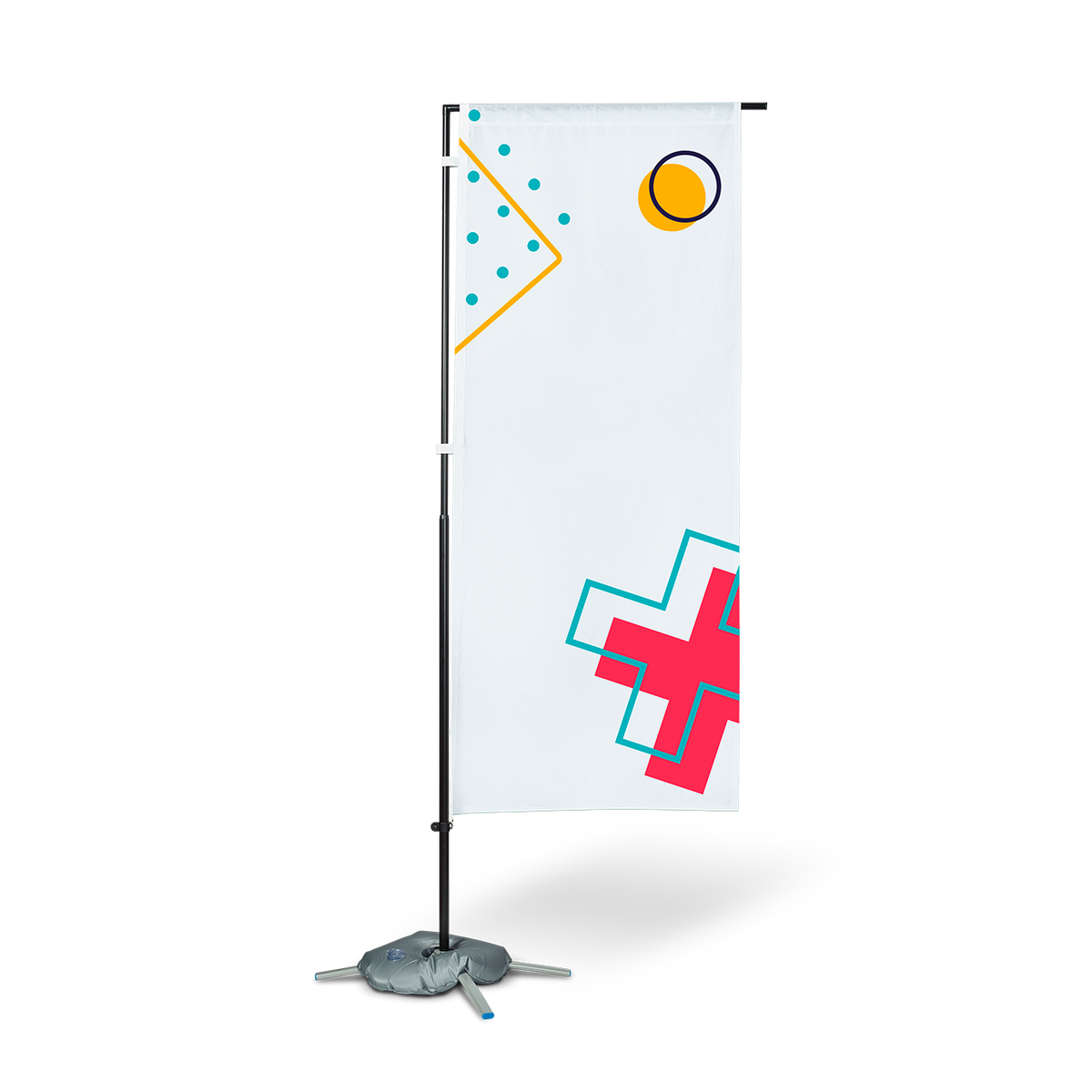 Fly Banner Rectangle Complete Pack