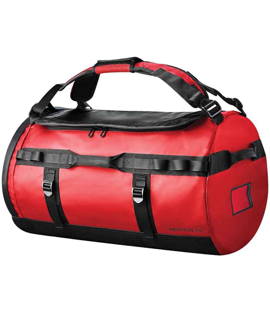 Stormtech Nautilus Waterproof Duffle 110 – Durable Waterproof Bag for Outdoors and Travel Bold Red ONE