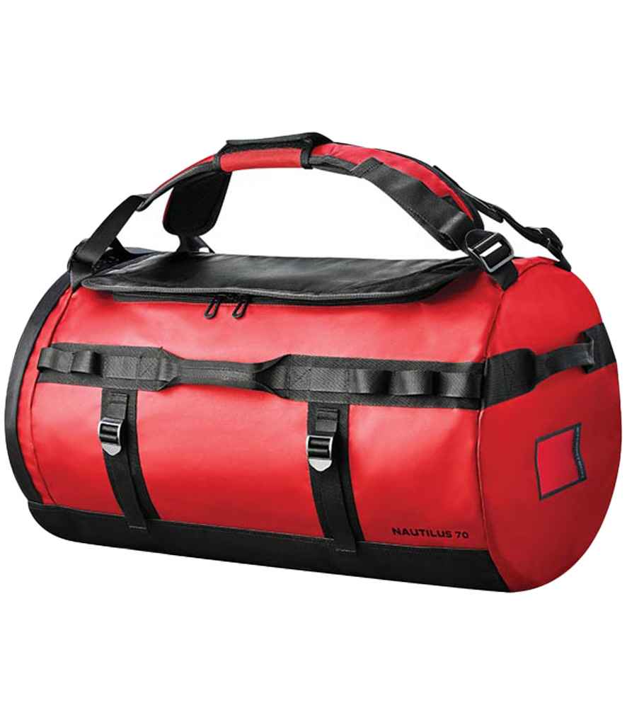 Stormtech Nautilus Waterproof Duffle 70 – Durable Waterproof Holdall and Backpack Bold Red ONE