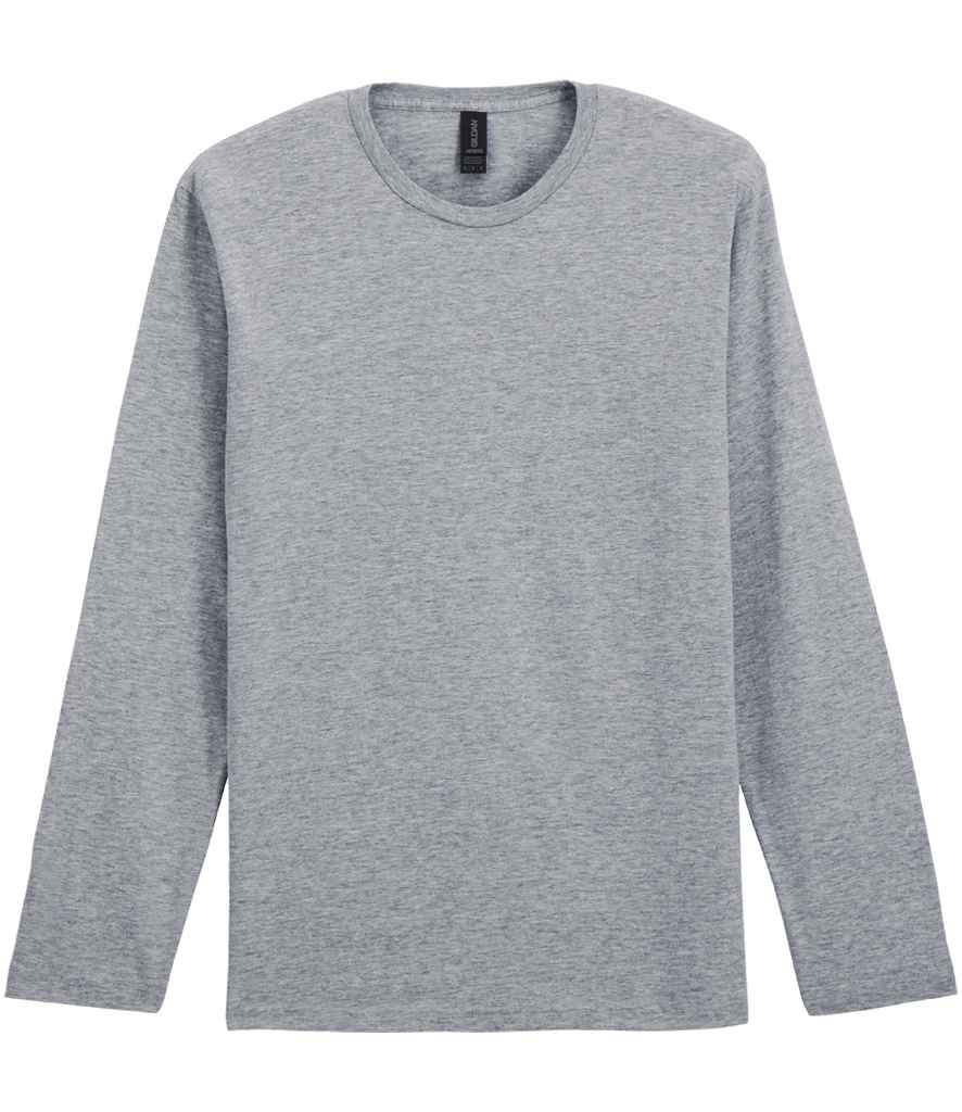 Gildan SoftStyle Long Sleeve T-Shirt – Comfortable and Durable Irish Workwear Sport Grey 3XL