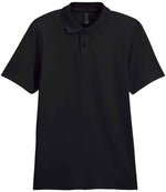 Gildan SoftStyle Double Piqué Polo Shirt – Comfortable and Durable Polos for Irish Businesses Black 4XL