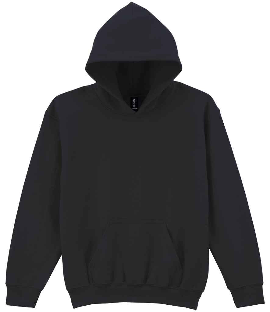 Gildan Kids Heavy Blend Hooded Sweatshirt - Gildan Kids Heavy Blend™ Hooded Sweatshirt Black M