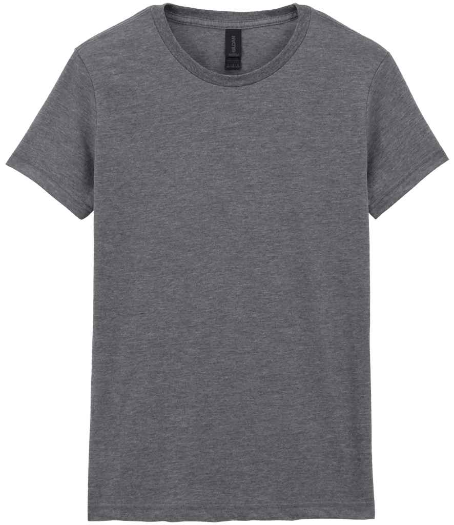 Gildan Ladies SoftStyle T-Shirt for Irish Businesses and Events Graphite Heather XL