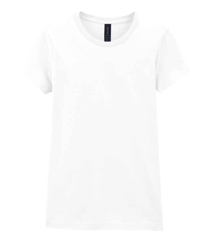 Gildan Ladies SoftStyle T-Shirt for Irish Businesses and Events White S