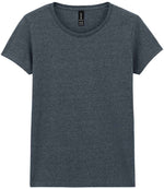 Gildan Ladies Heavy Cotton T-Shirt at Fou Tees Ireland Dark Heather L