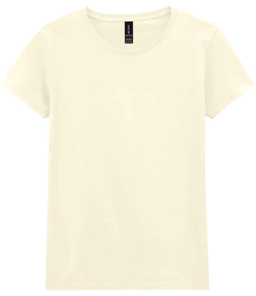 Gildan Ladies Heavy Cotton T-Shirt at Fou Tees Ireland Off White XXL
