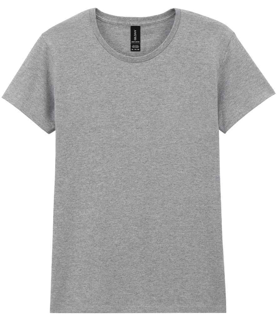 Gildan Ladies Heavy Cotton T-Shirt at Fou Tees Ireland
