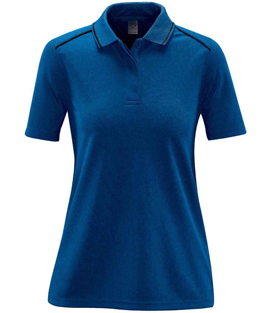 Stormtech Ladies Endurance HD Polo Shirt – Durable Performance Polo Azure/Black XXL