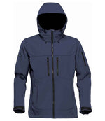 Stormtech Ladies Epsilon 2 Hooded Soft Shell Jacket Navy/Graphite Grey 3XL