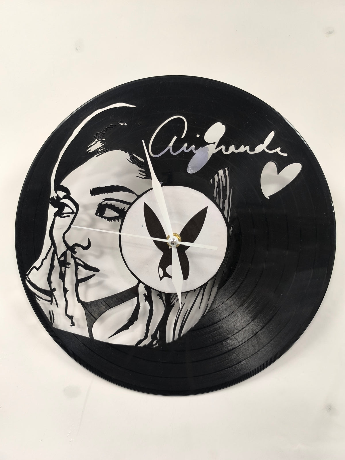 Ariana Grande Vinyl Clock – Unique Recycled Vinyl Record Timepiece
