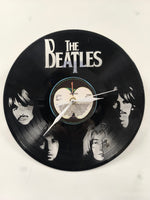 Beatles Vinyl Clock – Unique Recycled Vinyl Record Wall Clock