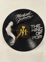 Michael Jackson Vinyl Clock – Unique Recycled Vinyl Record Clock