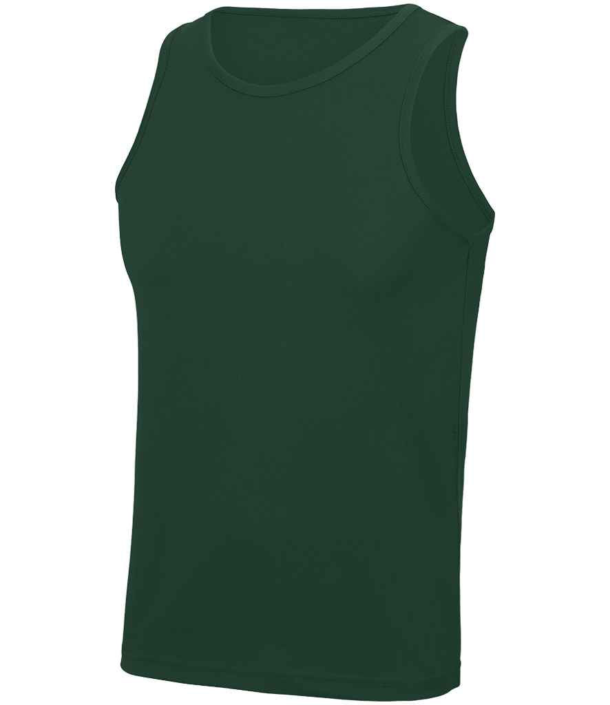 AWDis Cool Vest – Lightweight Performance Vest for Irish Businesses & Clubs Bottle Green XXL