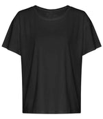 AWDis Ladies Cool Open Back T-Shirt for Irish Businesses & Events Jet Black XL