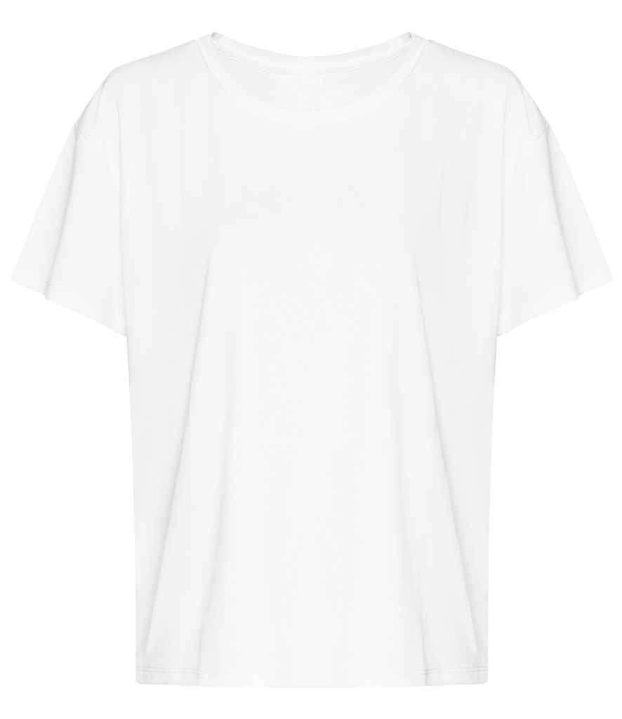 AWDis Ladies Cool Open Back T-Shirt for Irish Businesses & Events White XL