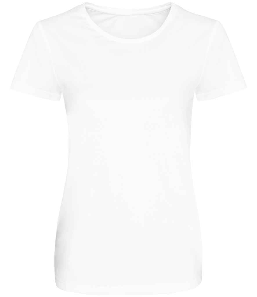 AWDis Ladies Cool Smooth T-Shirt – Comfortable Performance Wear from Fou Tees Ireland Arctic White XL