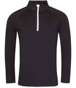 AWDis Cool Half Zip Sweat Top – Lightweight Performance Sweatshirt for Activewear