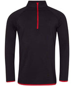 AWDis Cool Half Zip Sweat Top – Lightweight Performance Sweatshirt for Activewear
