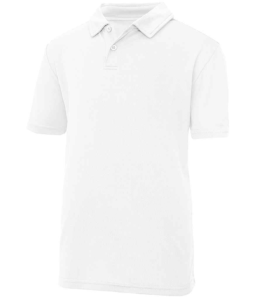 AWDis Kids Cool Polo Shirt – Comfortable and Durable Schoolwear Arctic White 1213