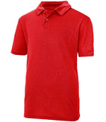 AWDis Kids Cool Polo Shirt – Comfortable and Durable Schoolwear Fire Red 1213