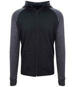 AWDis Cool Contrast Zoodie – Lightweight Performance Hoodie for Irish Businesses