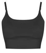 Ladies recycled sports bra - AWDis Ladies Cool Recycled Tech Sports Bra Jet Black 4XL