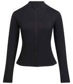 Ladies recycled full zip jacket - AWDis Ladies Cool Recycled Full Zip Jacket Jet Black 4XL