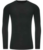 AWDis Cool Active Recycled Base Layer for Irish Businesses and Sports Jet Black XXL