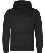 AWDis Sports Polyester Hoodie - Comfortable & Durable Sportswear from Fou Tees Ireland Jet Black 3XL