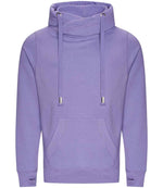 AWDis Cross Neck Hoodie - Comfortable & Stylish Hoodies from Fou Tees Ireland Digital Lavender XXL
