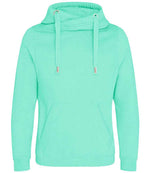AWDis Cross Neck Hoodie - Comfortable & Stylish Hoodies from Fou Tees Ireland Peppermint XXL