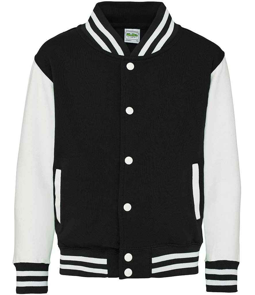 AWDis Kids Varsity Jacket – Durable and Stylish Outerwear for Children
