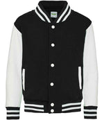 AWDis Kids Varsity Jacket – Durable and Stylish Outerwear for Children