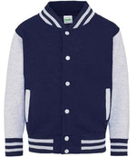AWDis Kids Varsity Jacket – Durable and Stylish Outerwear for Children