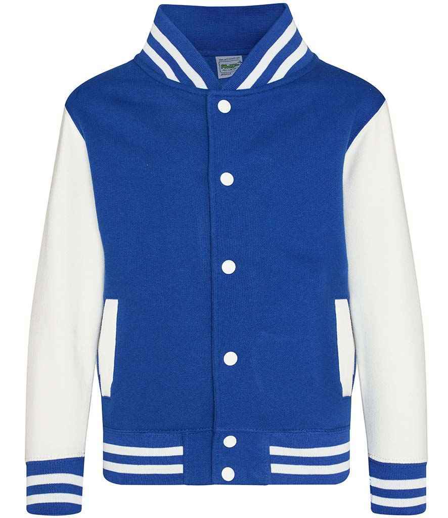 AWDis Kids Varsity Jacket – Durable and Stylish Outerwear for Children