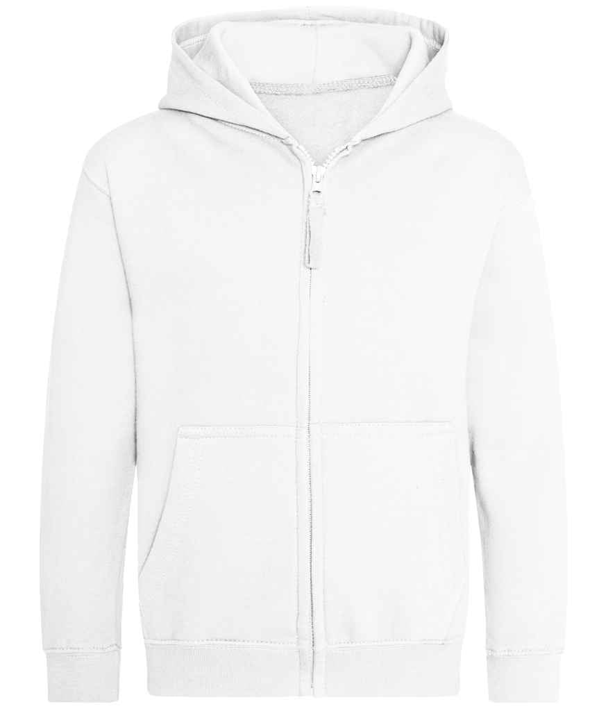 AWDis Kids Zoodie – Comfortable and Durable Children's Hoodie Arctic White 1213
