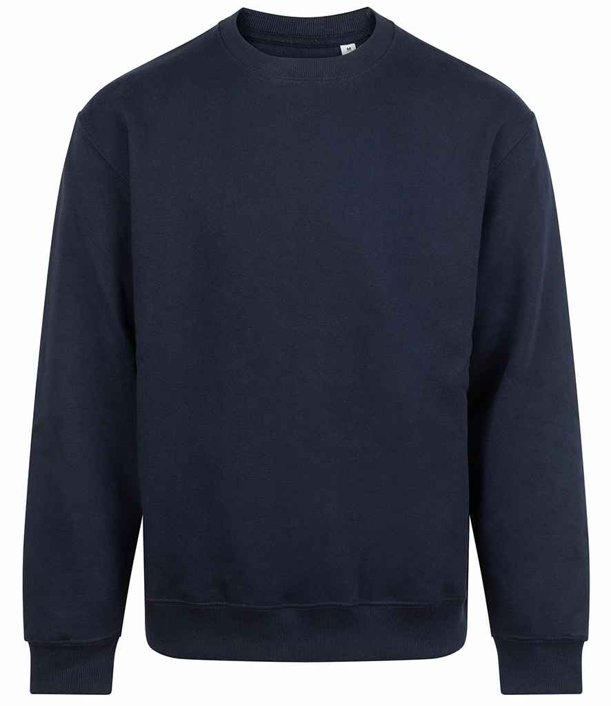 AWDis Vision Heavyweight Sweatshirt – Durable and Comfortable Sweatshirt by Just Hoods New French Navy 3XL