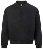 AWDis Signature Heavyweight Bomber Sweat Jacket – Durable and Stylish Outerwear Deep Black 3XL