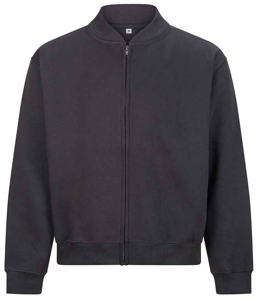 AWDis Signature Heavyweight Bomber Sweat Jacket – Durable and Stylish Outerwear Solid Charcoal 3XL