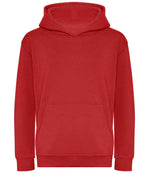 AWDis Kids Organic Hoodie – Soft, Sustainable Comfort for Children Fire Red 1213
