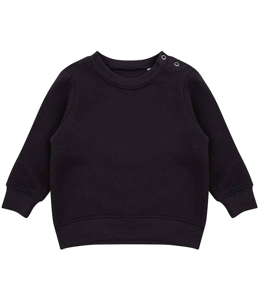 Larkwood Baby Toddler Sweatshirt - Comfortable & Durable Babywear from Fou Tees Ireland Black 3-4