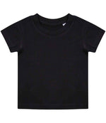 Larkwood Baby/Toddler Organic T-Shirt – Sustainable Apparel for Irish Businesses Black 2436